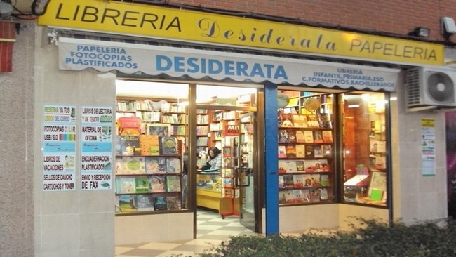 libreria desiderata: libreria especializada mostoles, libreria economica en mostoles