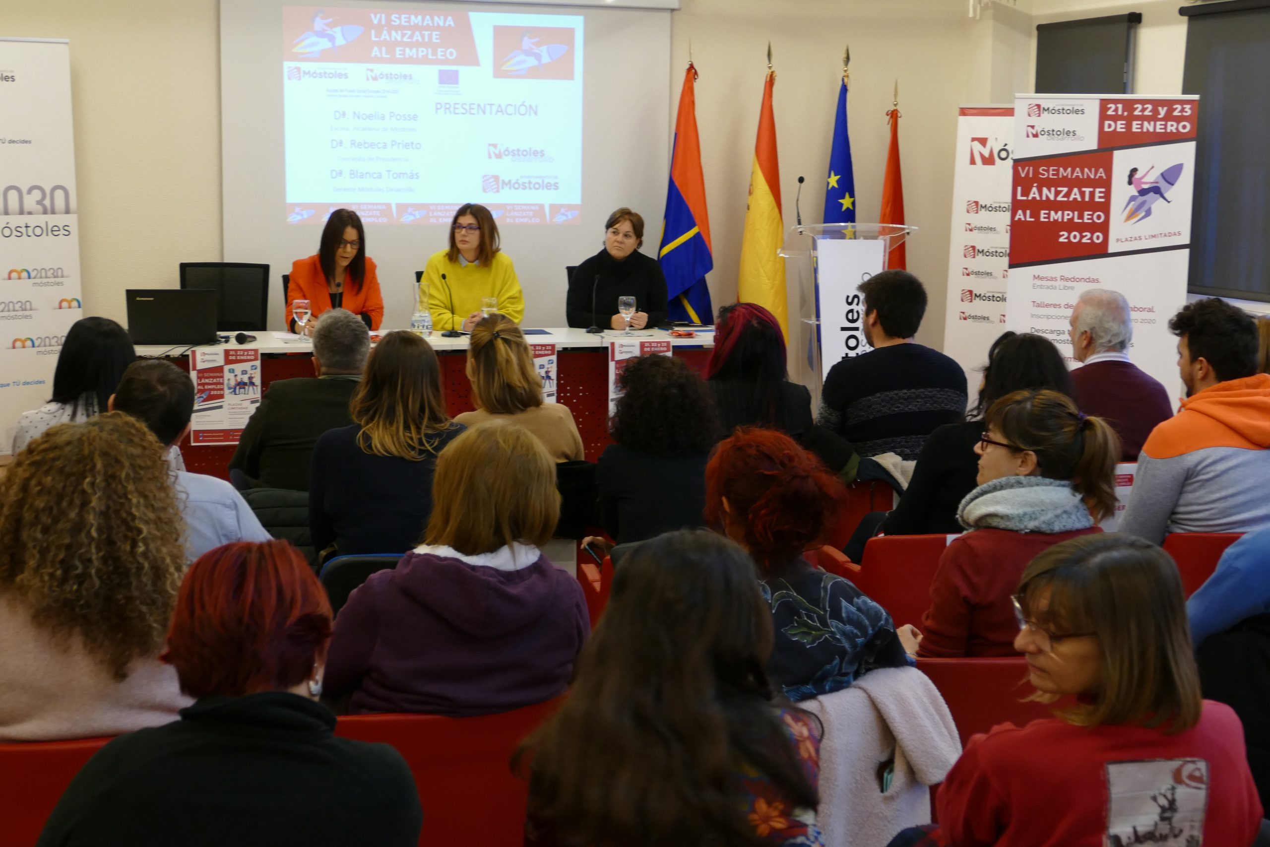 Arranca en Móstoles la ‘VI Semana Lánzate al Empleo’ con aforo completo