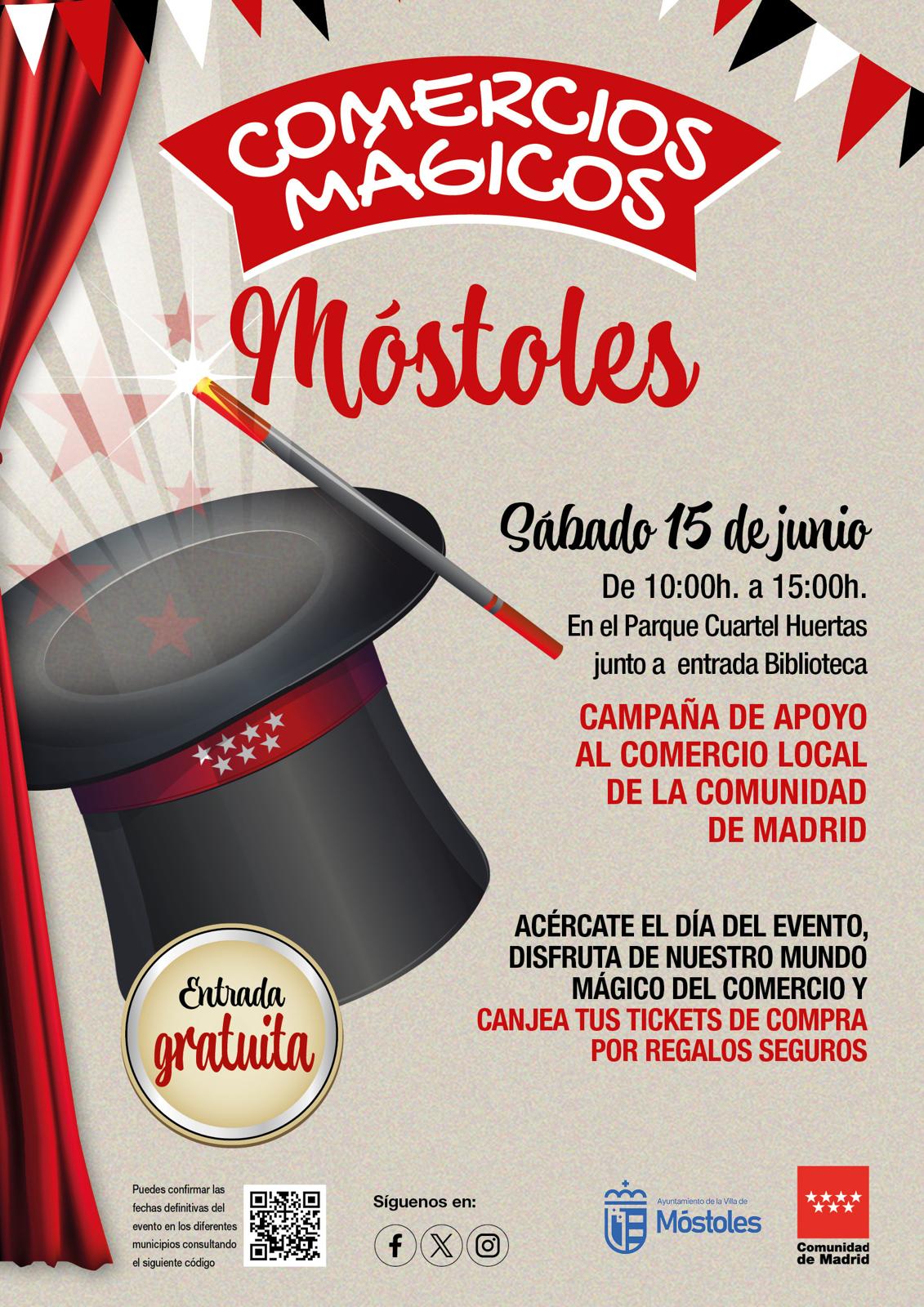 La campaña Comercios Mágicos llega a la ciudad de Móstoles