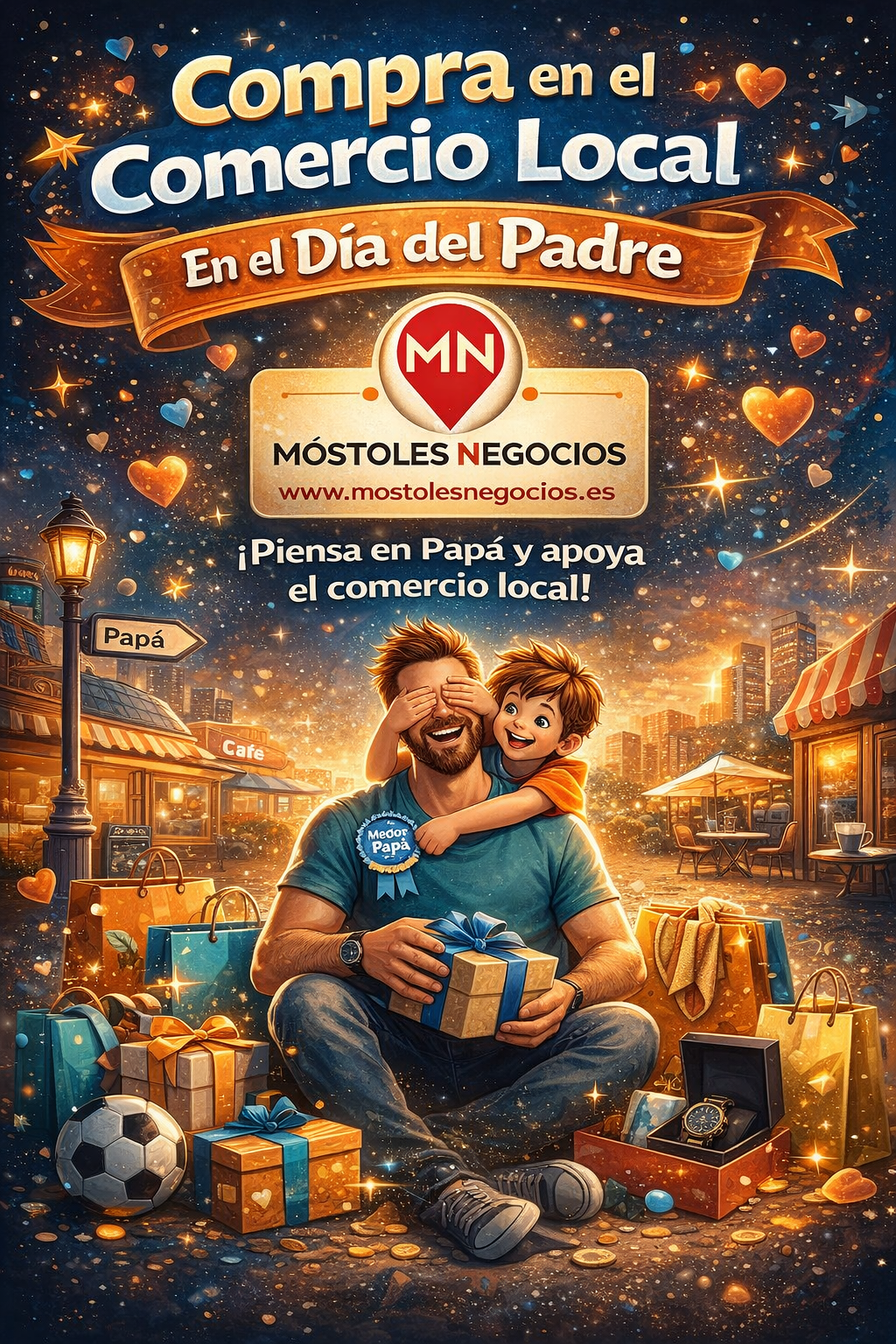 🎁 Día del Padre en Móstoles: Ideas de Regalo Originales y el Valor de Comprar en el Comercio Local